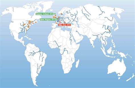 major canals in the world.